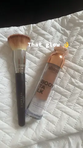 Body Talk glow for face & body 👌 Gives you the best shimmer and glow 🥰 #bperfectcosmetics 