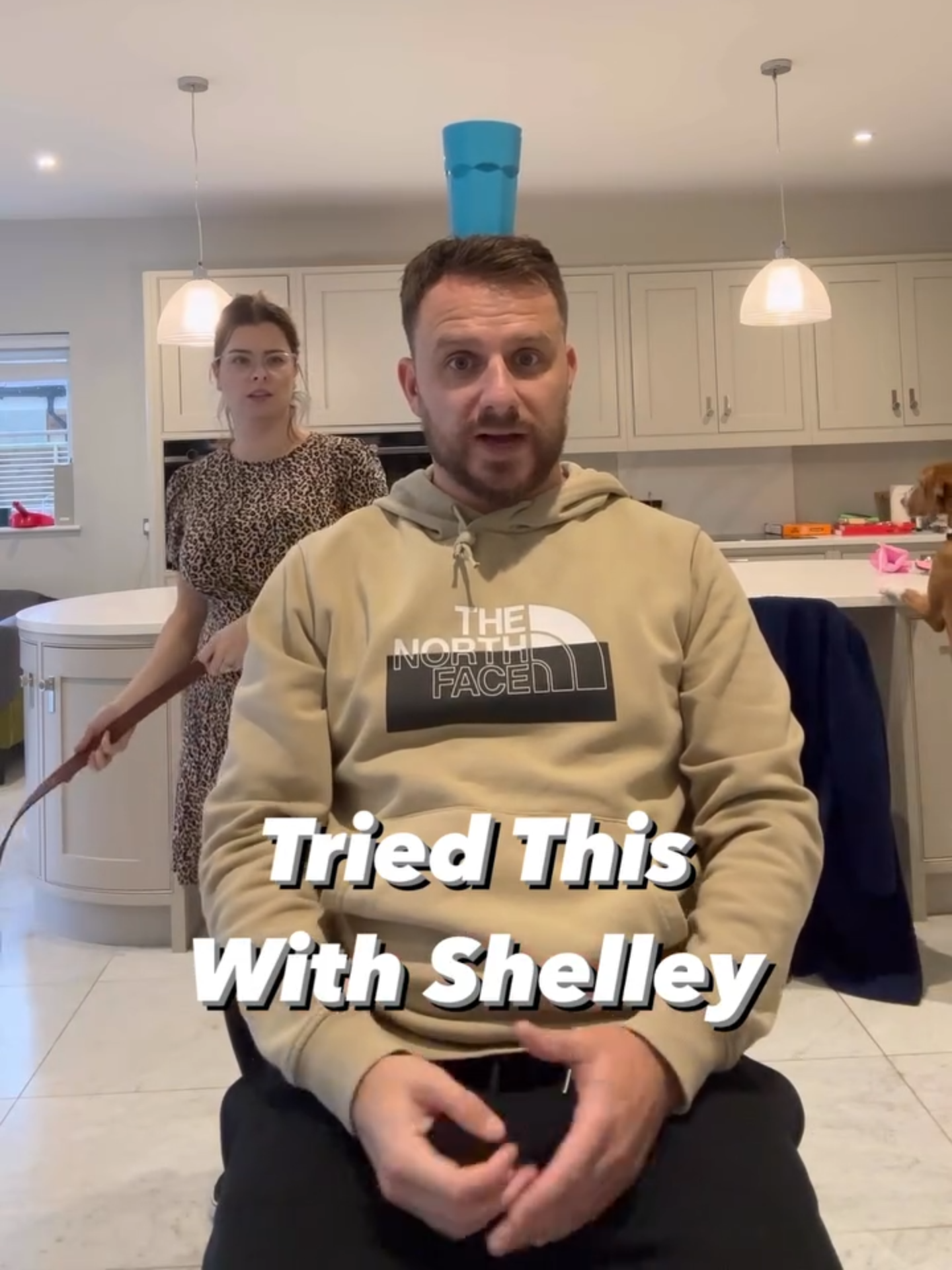 Throwback to when I trusted Shelley. Wait til the end! #husbandwife #trust #marriedlife #partnerchallenge