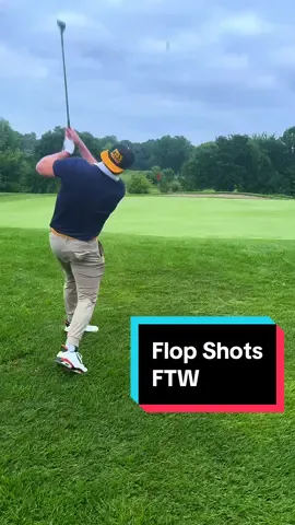 Trick question. The flop shot is always necessary #golftiktok #golfswing #golf 