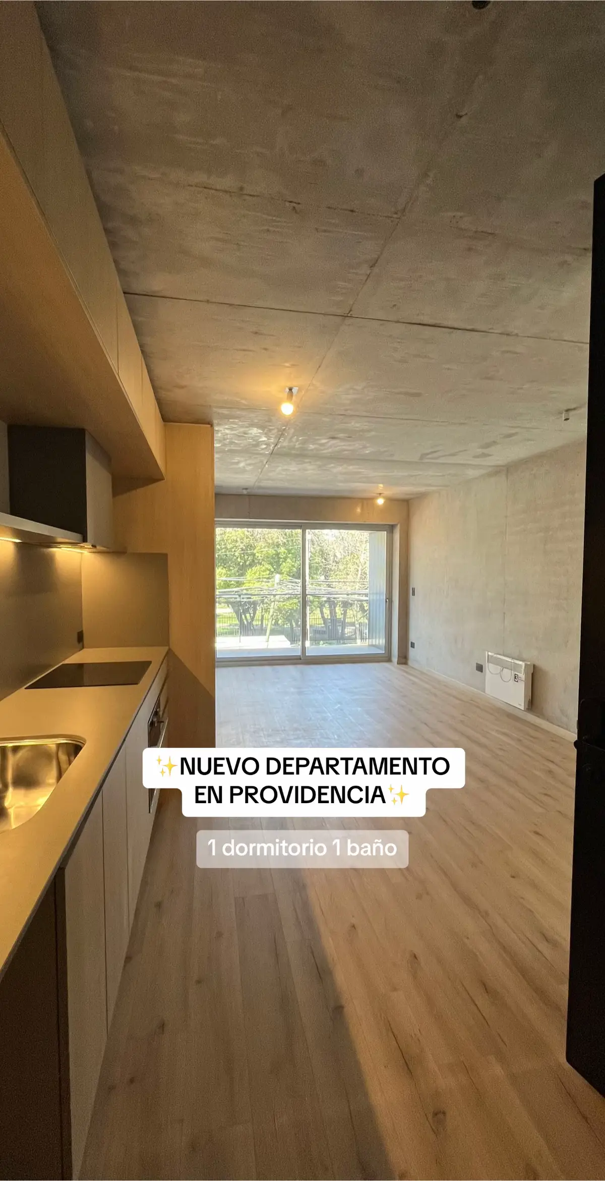 ✅ EN VENTA | PROVIDENCIA | PEDRO DE VALDIVIA NORTE. 🛌 1 Dormitorio 🚿 1 Baño completo ✅ Walking Closet 🖤Electrodomésticos TEKA 🔲 Ventanales de termopanel 🏔️Terraza continua 🫧 Conexión a lavadora 🚘 1 Estacionamiento 📦 1 bodega 📍56,92 m2 de superficie total 🧑🏻‍💻️ El edificio cuenta con conserjería remota y casilleros inteligentes de última tecnología lo que ayuda a reducir hasta un 40% los gastos comunes. Déjanos un comentario si quieres más info ✨