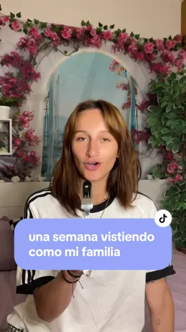 una semana vistiendo como mi familia hoy mi novio