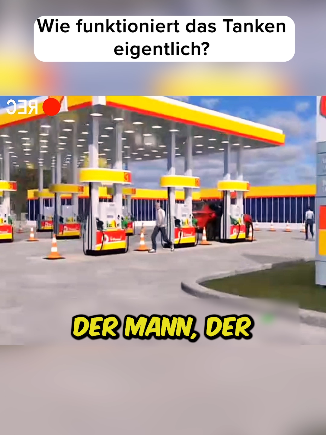 Wie funktioniert das Tanken? 🧐 #fy #foryou #viral #Tanken #Tankstelle #Auto #wissenschaft #lernen #DE