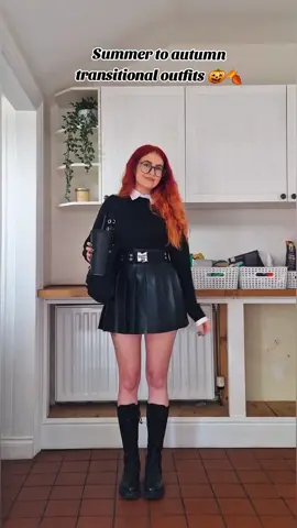 Transitioning to autumn outfits! 🎃🍂 #autumnoutfits #autumnfashion #falloutfits #fallstyle #altstyle #altgirls #alttiktok #over30sclub 