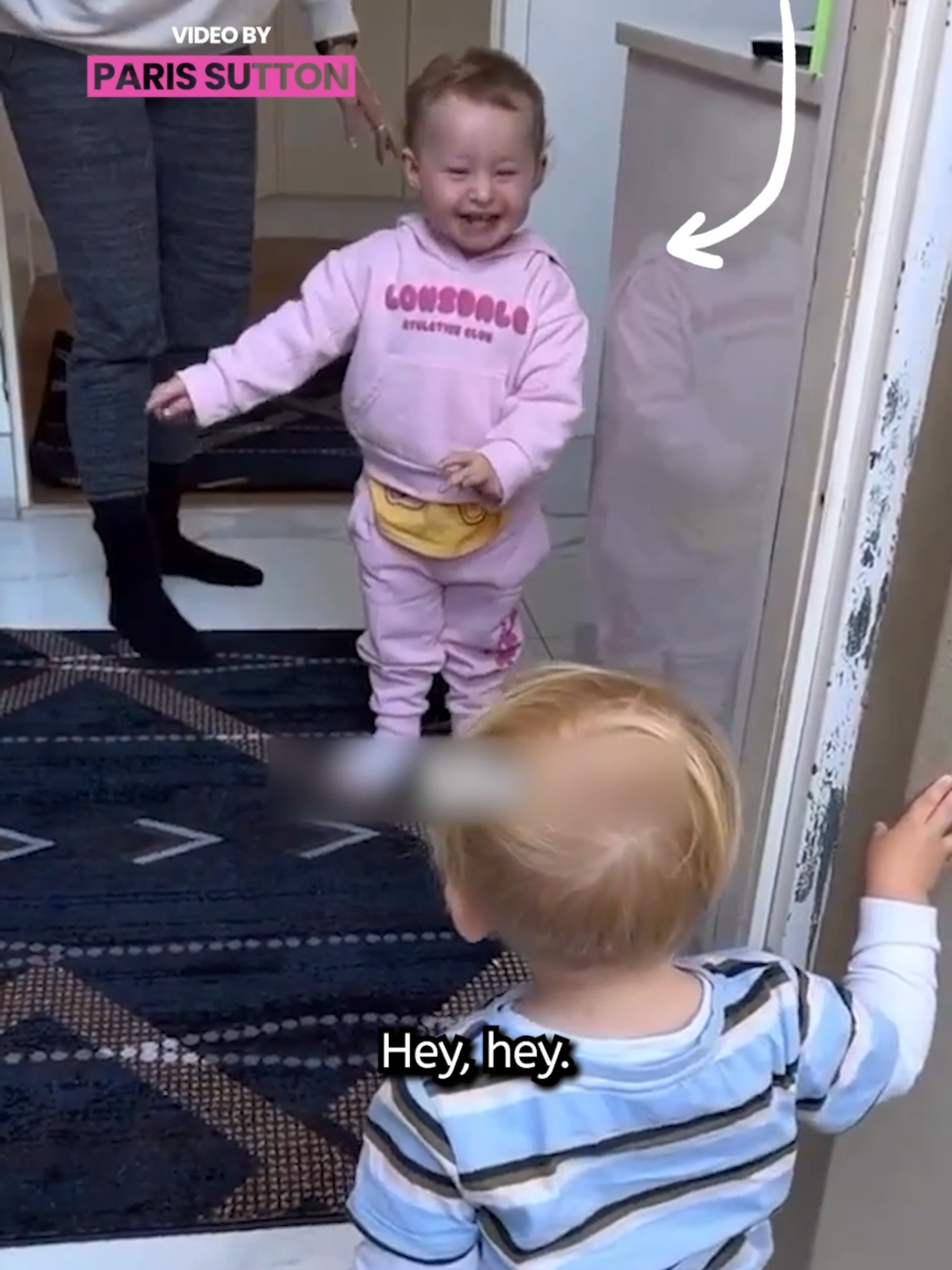 They're So Excited To See Each Other ❤️ #cousins #cousingoals #excited #toddler #toddlers #meet #meeting #family #cute #cutest #fyp #viral