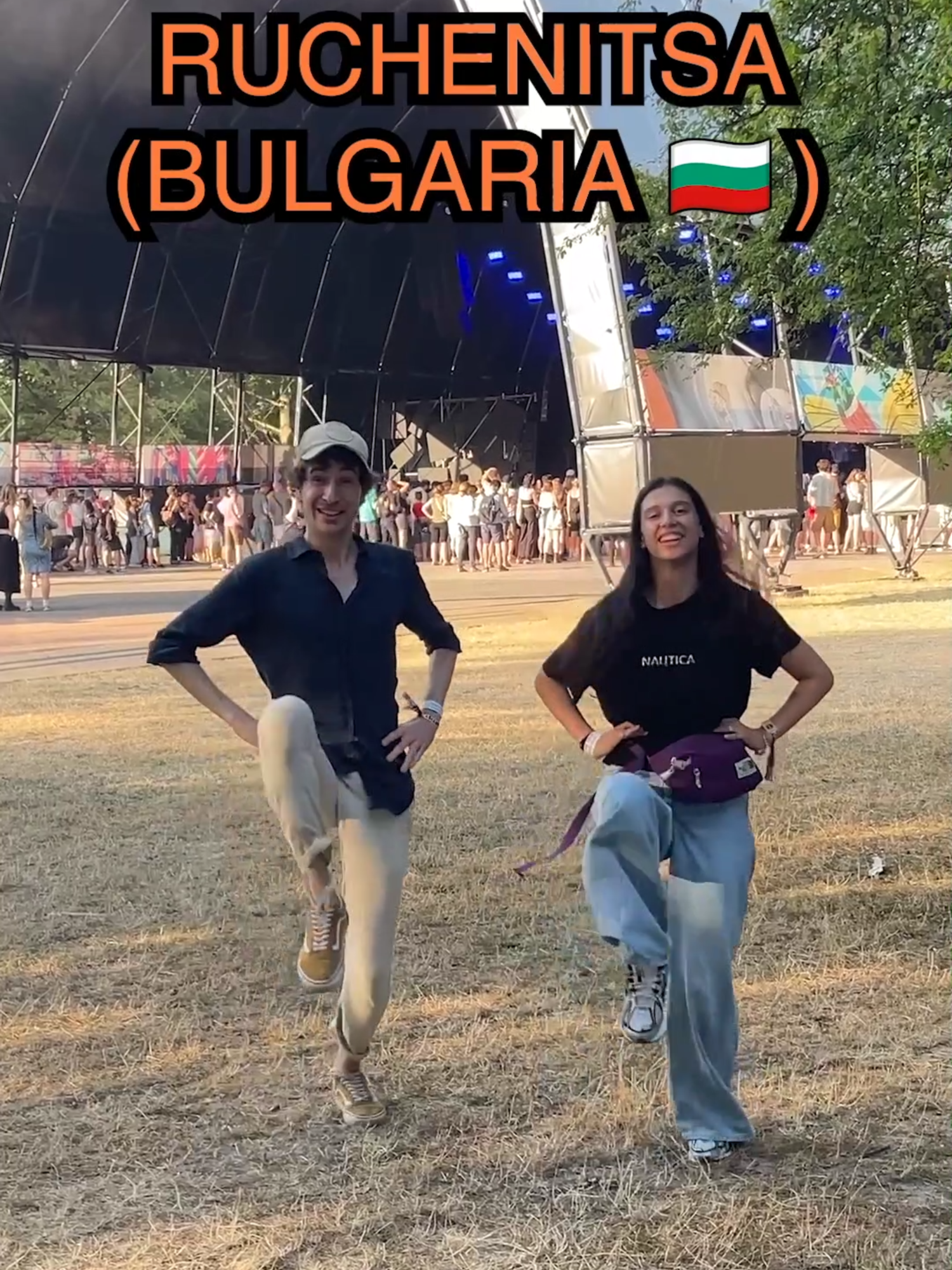 Dances at @szigetofficial 🇭🇺 #paidpartnership