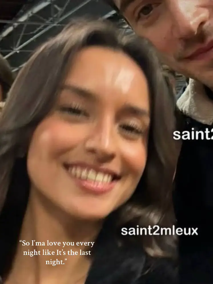 I love daily dose of chalex (Btw I am aware that this picture is fake edited.)  • • #alexandrasaintmleux #charlesleclerc #cl16 #chalex #alexandraandcharles #xyzbca #couple #fyp #brunomars 