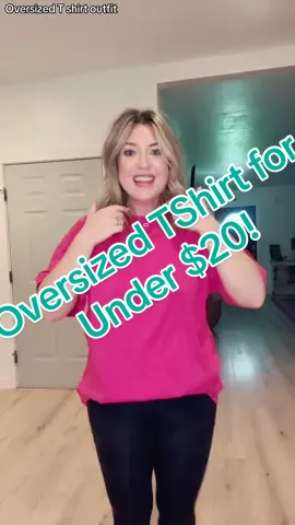 ♥️This oversized tshirt is UNDER $20!♥️ #oversizedshirt #outfit #tshirt #oversized #fall#fallfashion #affordable #affordablefashion #creatorsearchinsights 