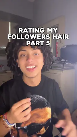Rating my followers hair part 5 #SelfCare #hairstyle #curlyhair #curls 