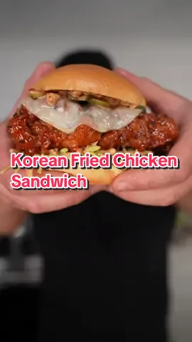Korean Fried Chicken Sandwich 😭 (10/10)