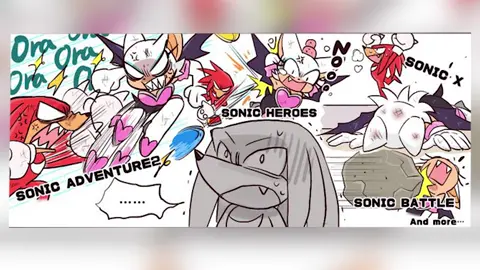 Knuckles learns about bats Comic by: yotsumeddd on twitter/x Voices Tails: zeethesign on tik tok Rouge the bat: @V!CE  Knuckles: me #knuckles #rouge #tails #rougethebat #knucklestheechidna #milestailsprower #sonicthehedgehog #comicdub #voiceover #funny #fyp 