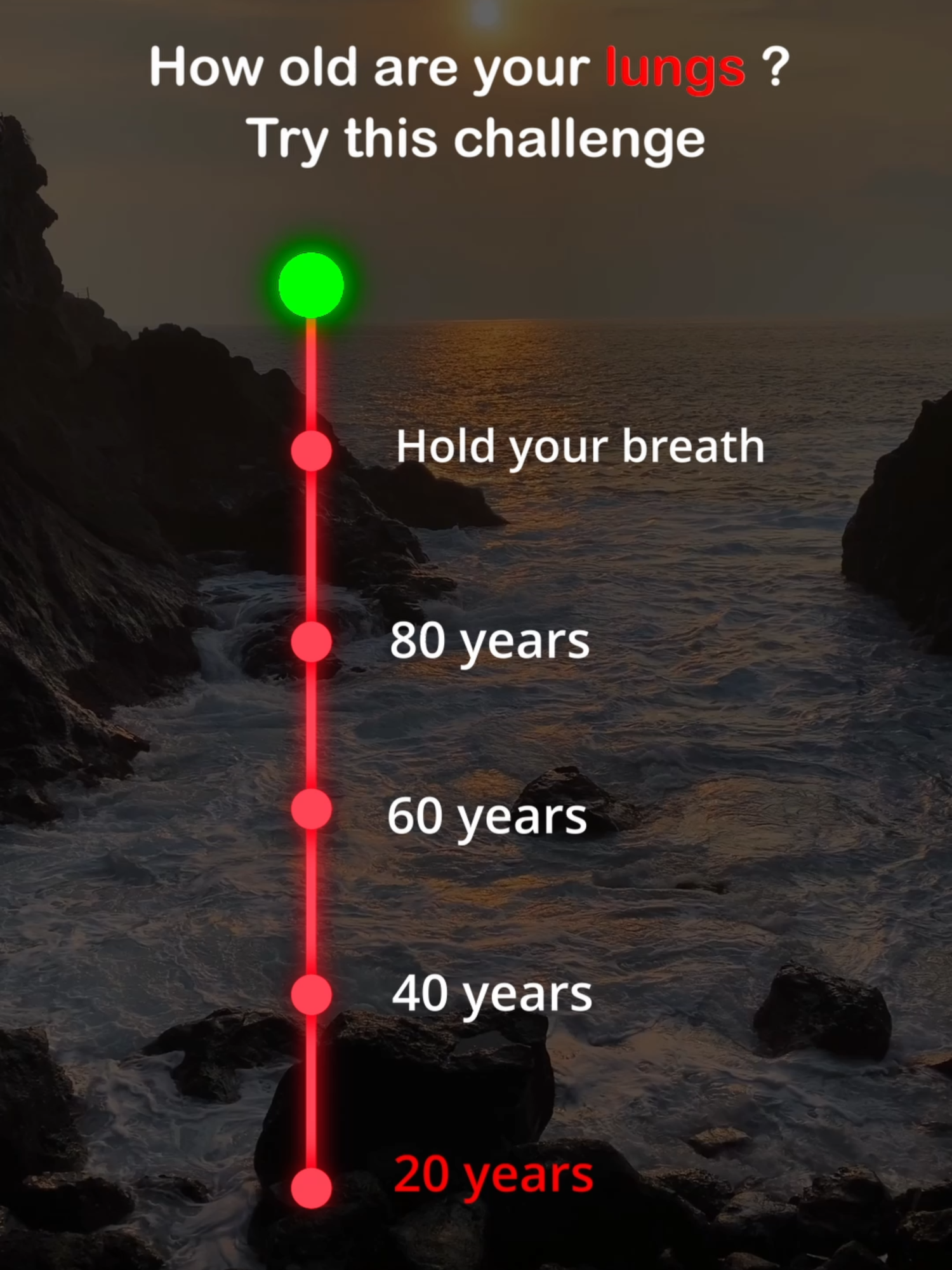 How old are your lungs ? #breathhold #test #challenge #lungs #apnea