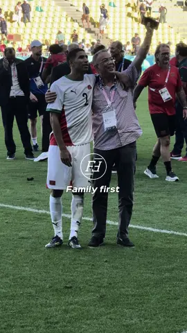 @Achraf Hakimi and Mr Faouzi Lekjaa (President of the Royal Moroccan Football Federation) 🇲🇦 #faceaubut #morocco #hakimi 