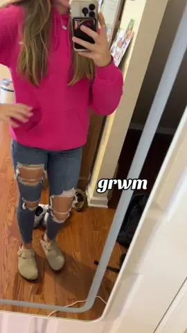 🩷. #pink #grwm #fyp #OOTD 
