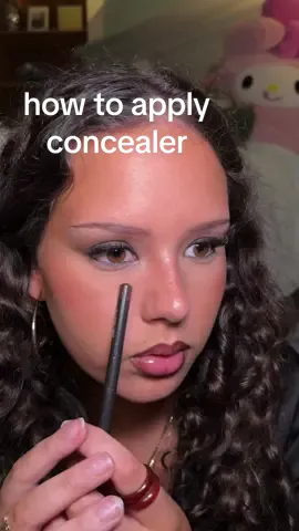 beginners makeup tutorial: how to apply concealer so it doesn’t crease #makeuptutorial 