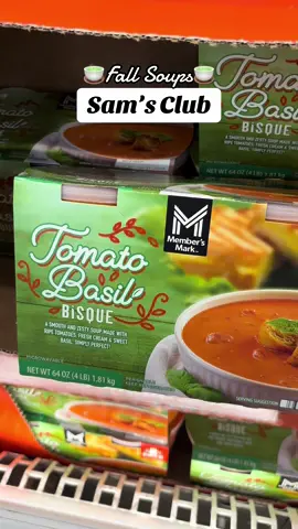 One of my fav things about fall is all the soups that you can make. @Sam’s Club has the best selection around. My faves have to be the shrimp corn chowder & broccoli cheddar!!! Do you have a fav soup? #fall #soupseason #fallsoup #fallfood #samsclub #samsclubfinds #clamchowder #cornchowder #tomatobasilsoup 