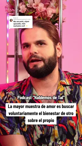 Replying to @mujeralquimistaoficial Capítulo Farid Dieck: La mayor muestra de amor es buscar voluntariamente el bienestar de otro sobre el propio... #chismeinfluencer #hablemosdetal #chismetiktok #chismesito #podcastuntalfredo #FaridDieck 