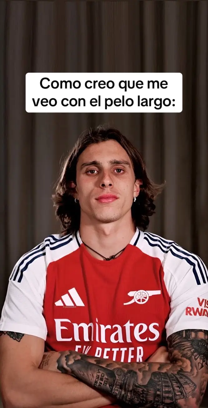 🗿 #calafiori #arsenal #anonifutbol #sanson #humor #pelolargo