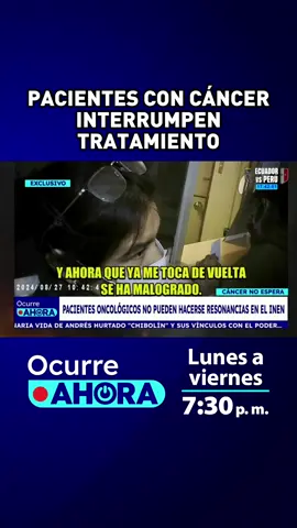 PACIENTES CON CÁNCER INTERRUMPEN TRATAMIENTO #ocurreahora #parati #noticias #atvperu #peru #atvpe #atvnoticias #tiktoknoticias 