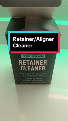 Aligners/Retainers Cleaner 🤢#creatorsearchinsights 
