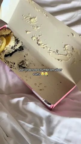 literally crumbled
