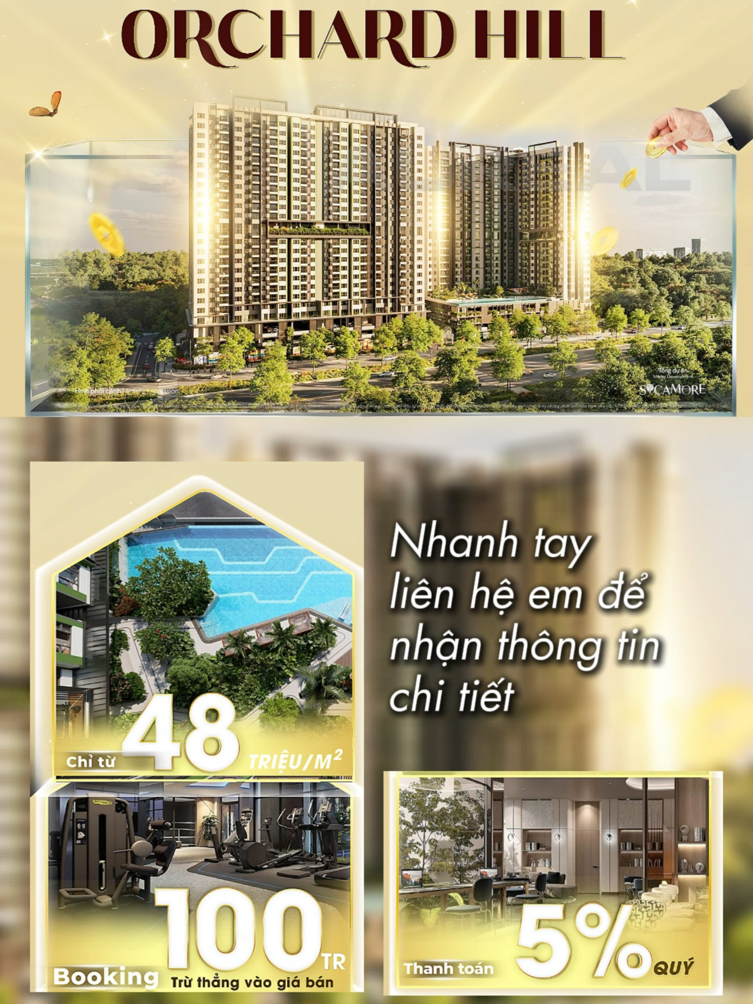 Căn hộ cao cấp Orchard Hill Sycamore thành phố mới Bình Dương đã có hơn 1000 đặt chỗ chỉ sau 1 tháng. Nhanh tay đặt chỗ để được ưu tiên chọn căn đẹp giá siêu tốt và nhận ưu đãi đợt đầu mở bán anh chị ơi !!!! #Aureal #Aureal #sycamore #orchardhill #theorchard #bđs #canhocaocap#nhapho #bietthu #binhduong #thanhphomoibinhduong#capitaland #canhoorchardhill #CapitaLand #capitalanddevelopment#Singapore #Canhocaocap #tienichcuocsong#Canhohangsang #CanhoBinhDuong #BinhDuongNewCity #thudaumot #ThanhphomoiBD #BD #CLD #Sycamore #TheOrchard #OrchardHill #ThisisSycamore