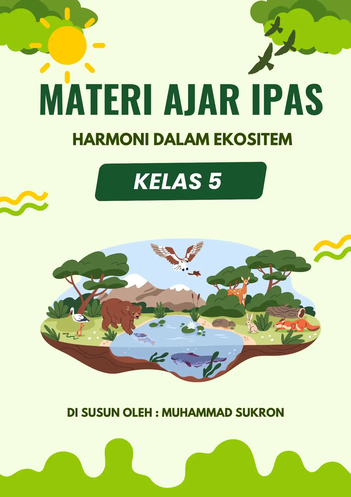 Lampiran Modul Ajar IPAS harmoni dalam ekosistem #kelas5 #ekosistem #fyp #ipas #modulajar 