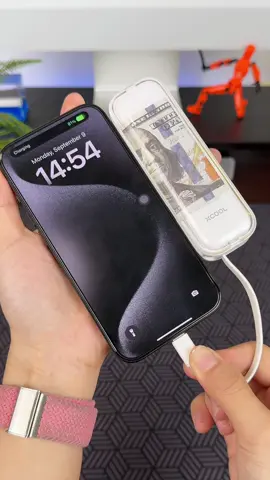 Amazing🤩AC plug +USB-C=#3in1powerbank #charger #fastcharging #usbc #tiktokmademebuyit #fyp 