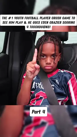 Part  4 THE #1 YOUTH FOOTBALL PLAYER CRUSH CAME TO SEE HIM PLAY & HE GOES  EVEN CRAZIER SCORING 4 TOUCHDOWNS!     #damien #NOVA #djkyrienovaprince#aylecia #Vlog #prank #theprincefamilyclubhouse #fypageviral#duet #strangerthings #Ep #challenges #OUTFIT#food