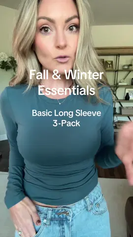 This three pack is a must and the price is amazing. You need basics anyway, may as well get a great price!  #longsleeve #tshirt #basics #fallessentials #longsleeveshirt #blouse #fallfashion #falldealsforyou @AUTOMET 