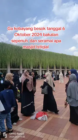 Bismillah,yukk di niatkan hadir dari sekarang, Peringatan Perayaan Maulid Nabi Muhammad Saw Bersama gurunda kita Ustadzah Halimah Alaydrus di masjid Istiqlal Jakarta  #maulidnabimuhamammadsaw #ustadzahhalimahalaydrus #fyp #fypシ #viral 