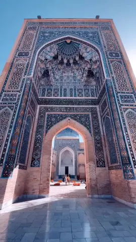 Gur-Emir Mausoleum!                              #Uzbekistan #samarkand #Love #travel #Atmosphere #Enjoy 