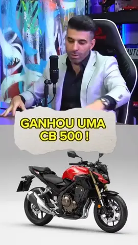 GANHOU UMA CB 500