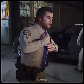 Michael as a cop is somethinggggg for me 🫠 #michaeldesanta #michaeldesantaedit #gta #gta5 #gtaedits #nedluke #fyp “ fake everything “