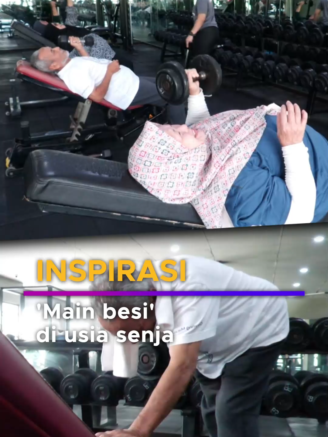 Sekumpulan warga emas memilih main besi demi memastikan tubuh badan sihat dan memudahkan pergerakan dalam ibadah. #BuletinTV3 #WargaEmas #AngkatBesi #Inspirasi #beritatiktok