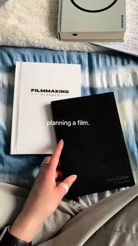 Gotta keep it organised! 📚 @Filmmaking Planner 🙌 #filmtok #femalefilmmaker #femaledirector 