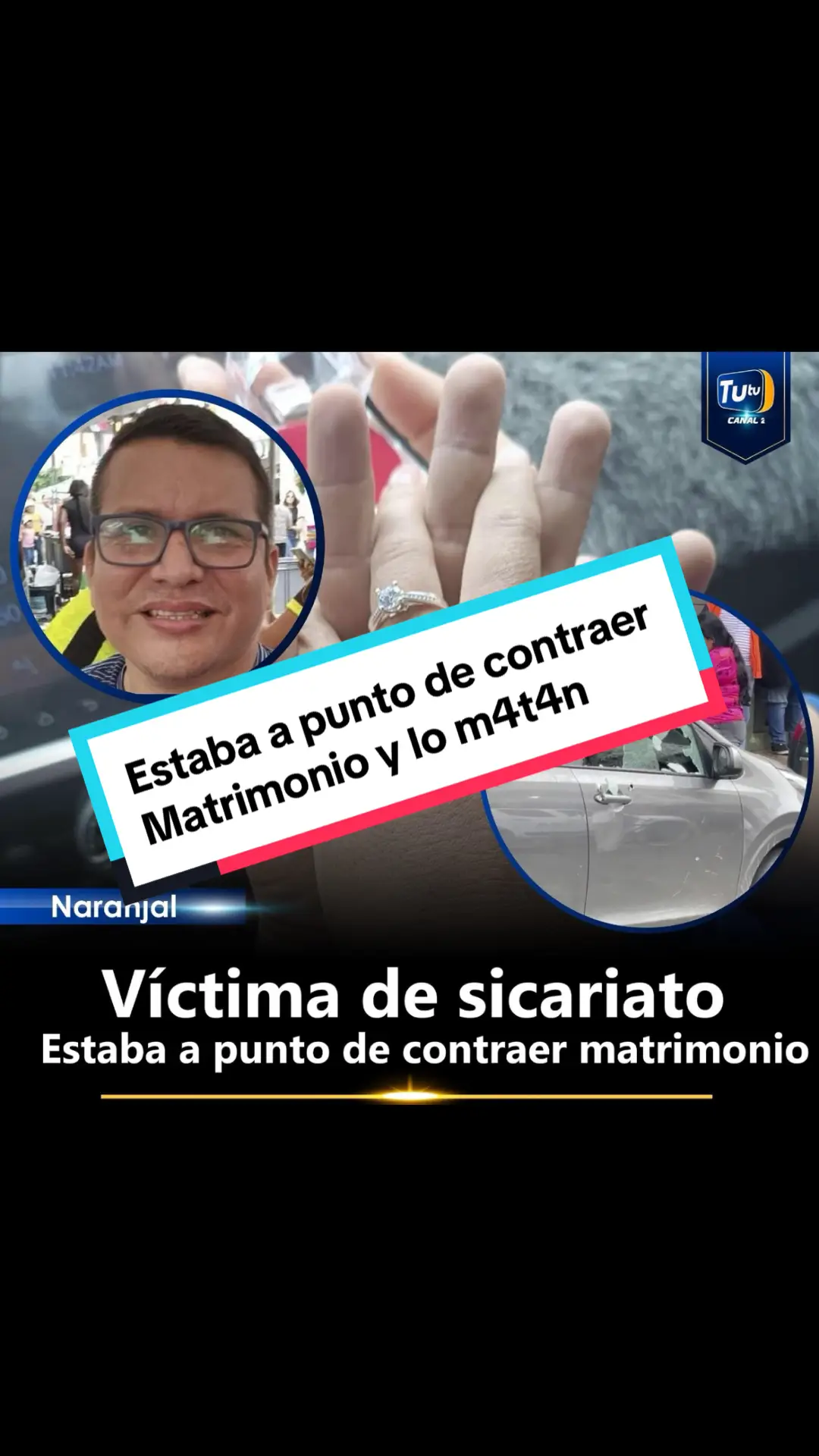 🔴#Lamentable #Naranjal | Estaba a punto de contraer matrimonio  Conmoción en el cantón Naranjal por el reciente acto de sic4ri4to en contra de Javier Moreira, un funcionario de la Unidad Judicial Multicompetente, quien estaba a punto de contraer matrimonio, según una publicación que realizó días atrás en su página de Facebook.  Moreira fue acribill4do a tiros al interior de un vehículo mientras llegaba a su lugar de trabajo.   #Compartir