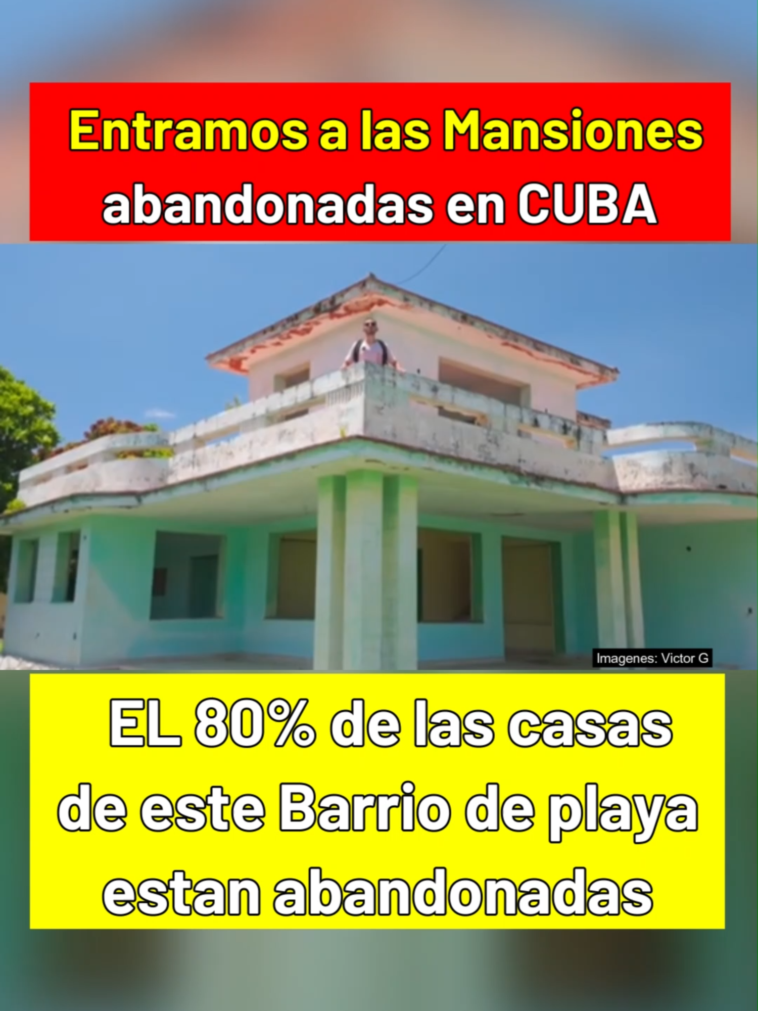 Entramos a las mansiones abandonadas en Cuba #cubanosporelmundo #cubanos #cubanosenmiami #cubanostiktok #cuban #cuba