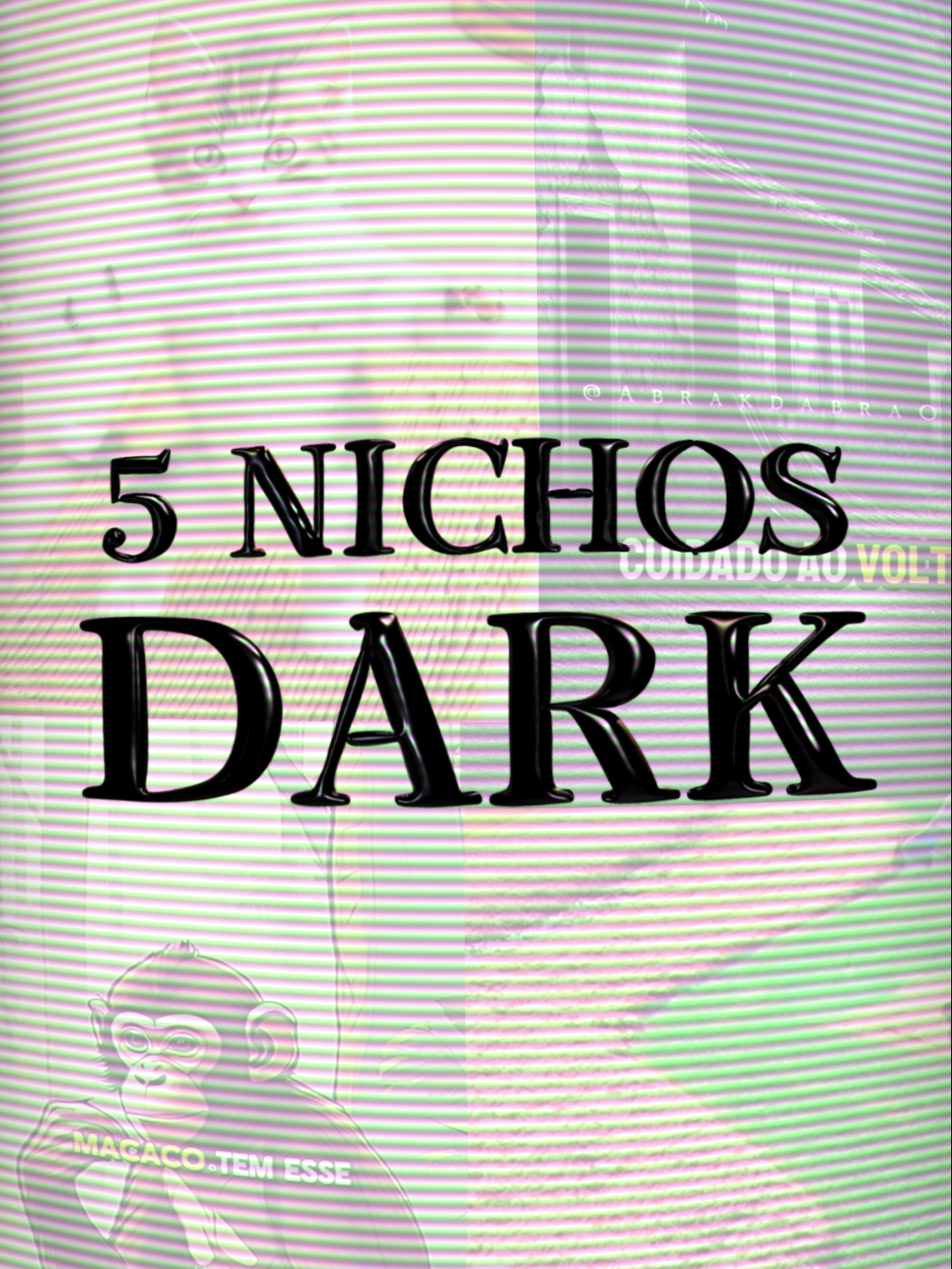 5 Nichos Dark para você MODELAR!