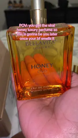 Yall this smells soooooo good 😩 i wish you could smell it through the screen ! #luxurylife #fyp #perfumetiktok #bellavitaperfume #honey 