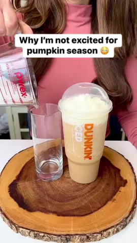 A large pumpkin swirl frozen coffee drink contains 185 grams of sugar #pumpkinspice #coffee #coffeelovers #fall #coffeeshop 