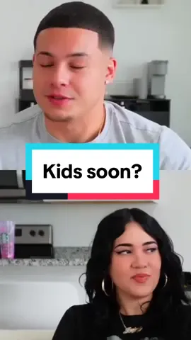 Kids soon?👀 #babytalk #fyp #foryou #couple #Relationship 