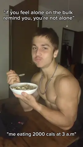 if you feel alone on the bulk diet  #muscle #abs #shredded #gymmotivation #bulk #bulking #bulkseason #aesthetic #fitnessmodel #fitnessgoals #gymlifestyle #jacked #イケメン#イケメン男子 #筋肉#筋トレ 