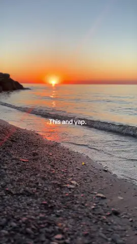 Lake Erie sunsets hit different 🌅 #lakeerie #lakeerielove #cleveland #clevelandohio #shoresandislandsohio 