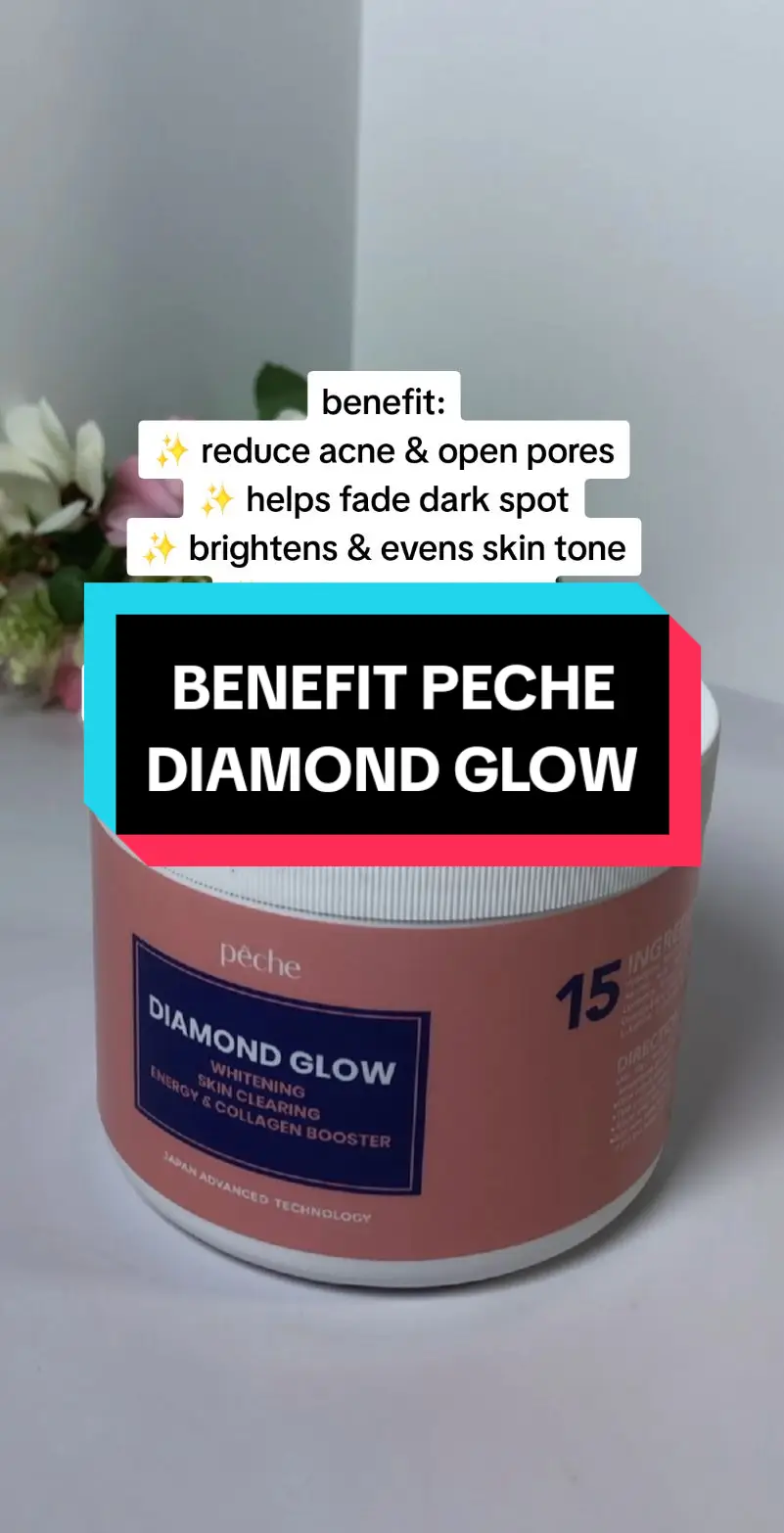 BELI DEKAT SINI 👉@Ryna | Affiliate  senang nk consume supplement peche ni sebab takde pantang larang 🥰 #peche #pechediamondglow #supplementsforskin #energybooster #collagenbooster 