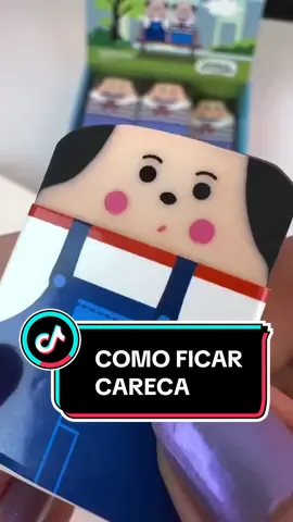 Borracha que fica careca 😂😍 #borracha #papelaria #meupoapapelaria 