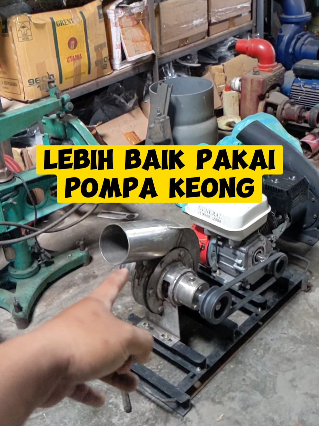 Pompa irigasi 4  inch - mesin pompa air irigasi #pompairigasi #pompaalkon #pompamodifikasi #pompabanjir #pompa #pompaair #fypdong