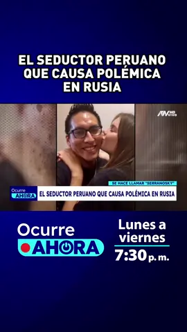 EL SEDUCTOR PERUANO QUE CAUSA POLÉMICA EN RUSIA #parati #noticias #atvperu #peru #atvpe #atvnoticias #tiktoknoticias 
