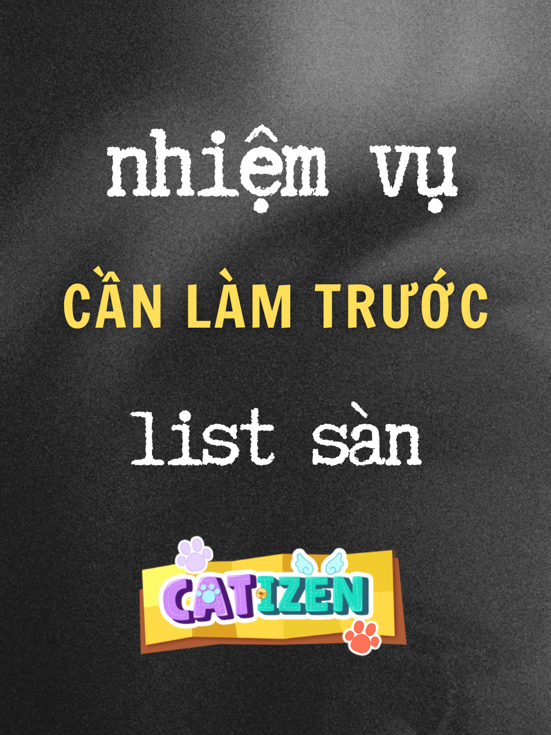 Những nhiệm vụ cần làm trước khi list sàn của Catizen #catizen #airdrop #dgpub