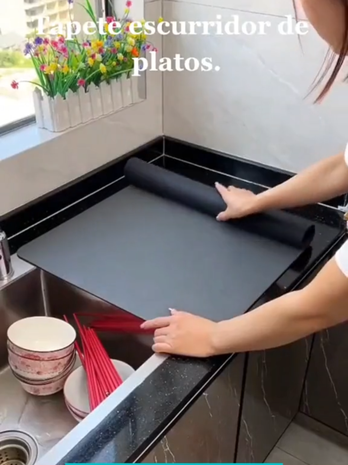 EL MEJOR TAPETE ABSORBENTE IDEAL PARA TU COCINA O COMEDOR - POCAS UNIDADES