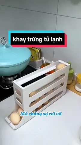 Khay đựng trứng tự lăn 4 tầng  tiện lợi cho chị em #khaydungtrung #khaytrungtulanh #khaydungtrungtulanh #khaytrung4tang #khaytrungthongminh 
